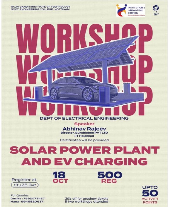 Solar Power Plant & EV Charging Talk